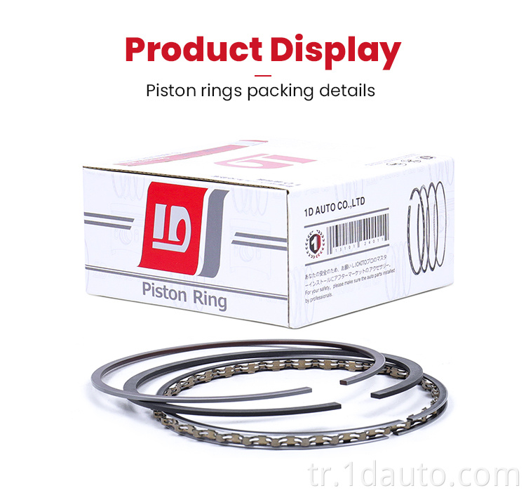 F8A Piston Halkaları Seti F8A Piston Rings Set